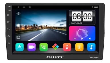 Radio Auto Android 2 Din Hd 9'' Aiwa 4gb Ram Wifi Aw-a908c