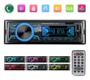 Autoestéreo 1 DIN MP3 con Bluetooth y Asistente de Voz