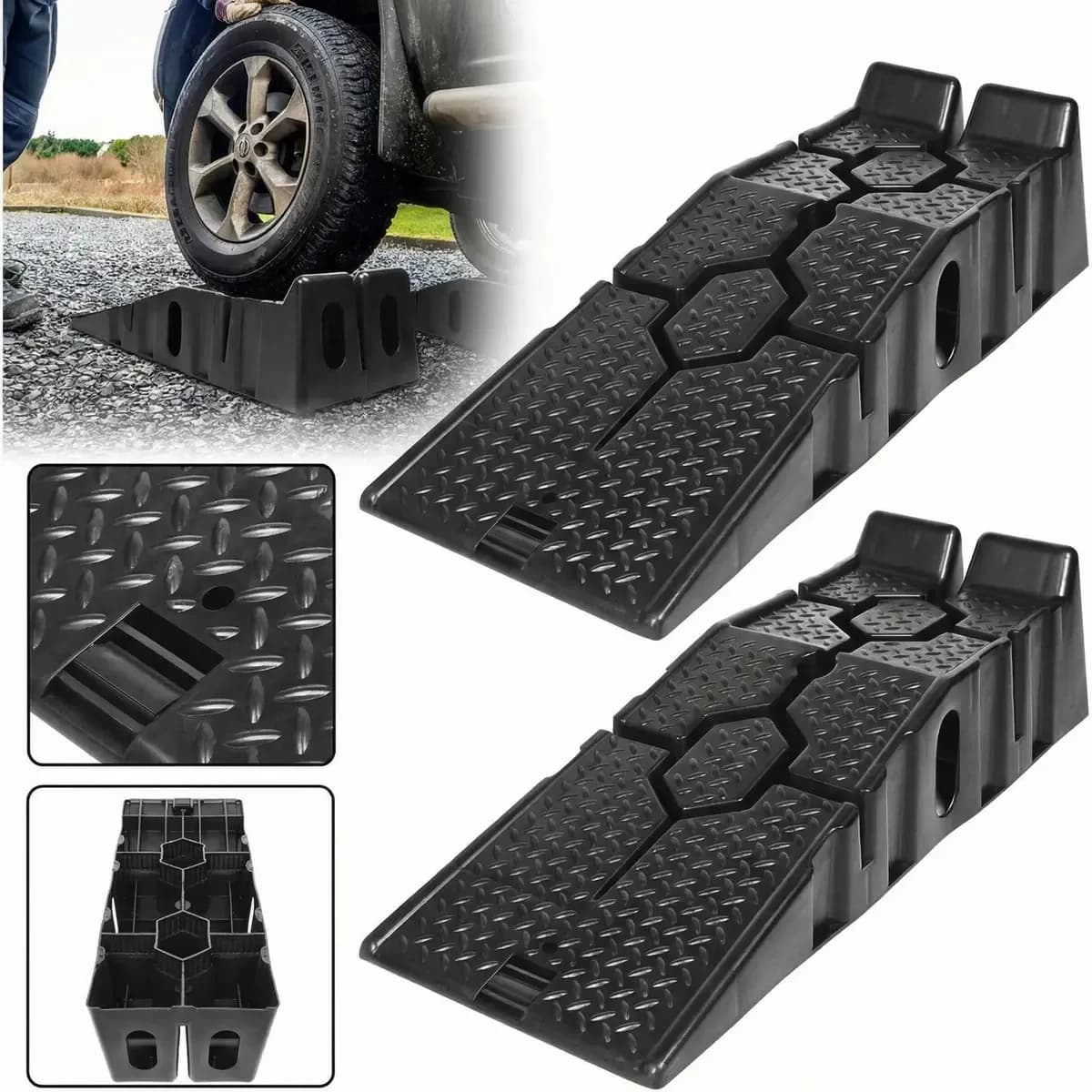 EOLAND Set de Rampas para Auto 3000 kg