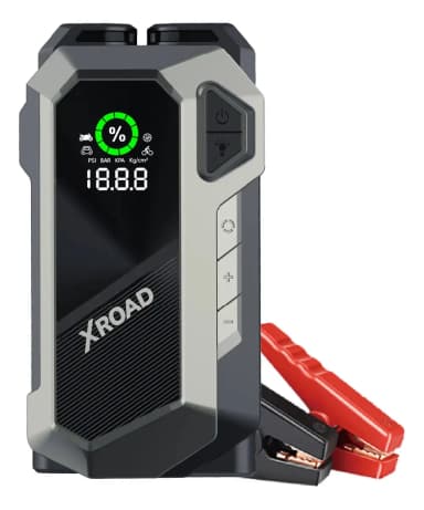 Partidor De Batería Portátil Con Compresor De Aire 12v Xroad